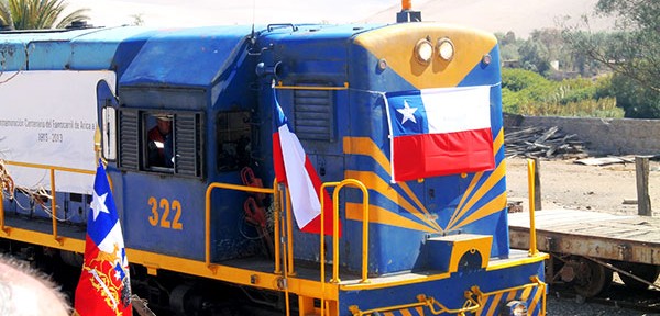 Ferrocarril Arica La Paz celebra 100 años de historia