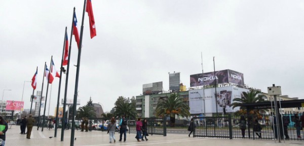 Explanada Plaza Argentina en Estación Central