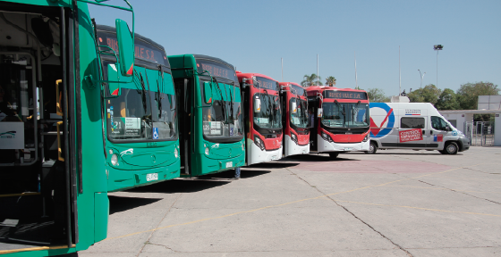 Concretamos segunda reasignación de recorridos y sumará 148 buses ecológicos al sistema