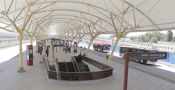 Completamos construcción de la nueva Estación Intermodal Los Libertadores y alistamos su apertura para este sábado