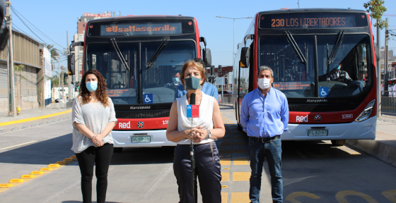 Inauguramos nuevo corredor Independencia: Obra mejora flujos de viajes de transporte público en la zona norte