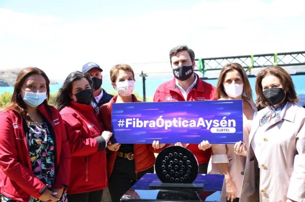 Junto a Silica Networks inauguran carretera digital de alta velocidad en la región de Aysén: red de fibra óptica beneficiará a más de 70 mil personas