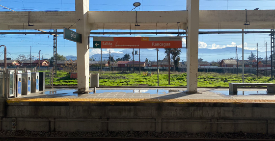 Este martes se reanudaron servicios de trenes Alameda-Rancagua y Biotrén