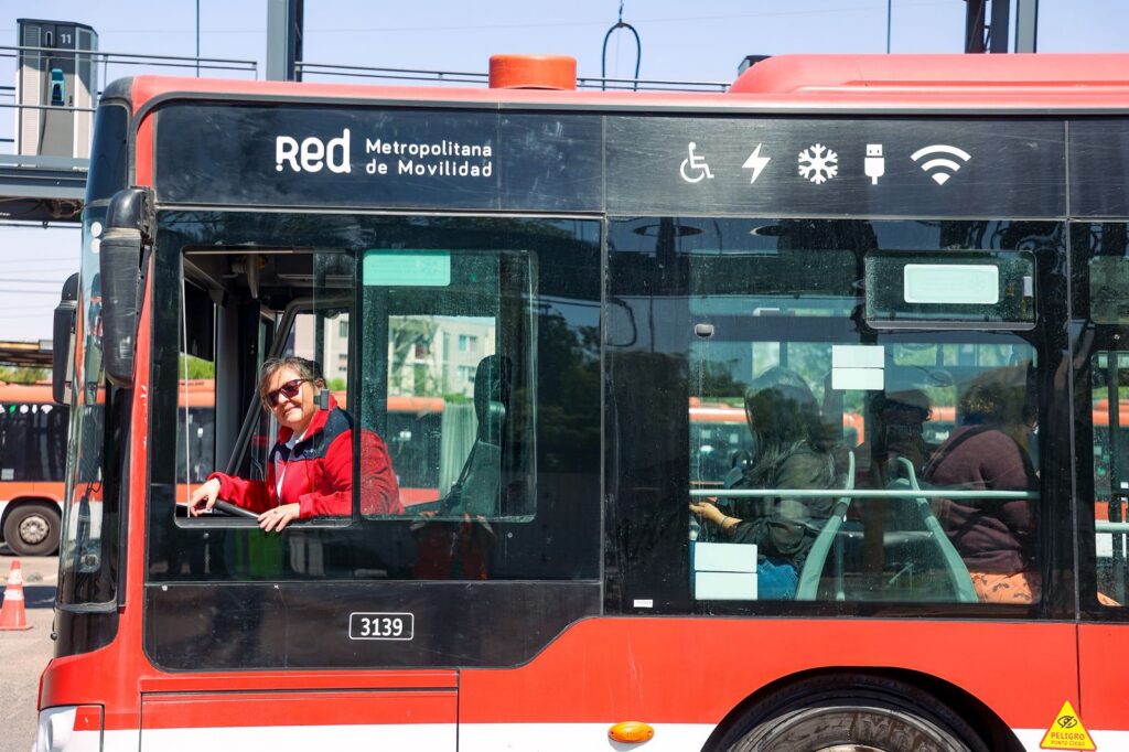 Mujeres conductoras de Red Movilidad